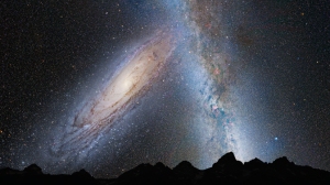 Astronomers are wondering if LEDA 07886 is how our galaxy and Andromeda will look when they collide four billion years from now