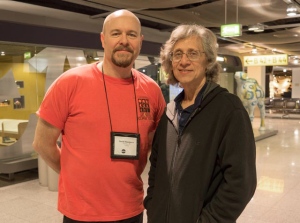 eclipseguy with Glenn Schneider from The Steward Observatory at the University of Arizona. Glenn is the Project Lead – he makes the calculations for our Totality Run: the aircraft’s interception of the Moon’s umbra. He’s seen 32 Total Solar Eclipses